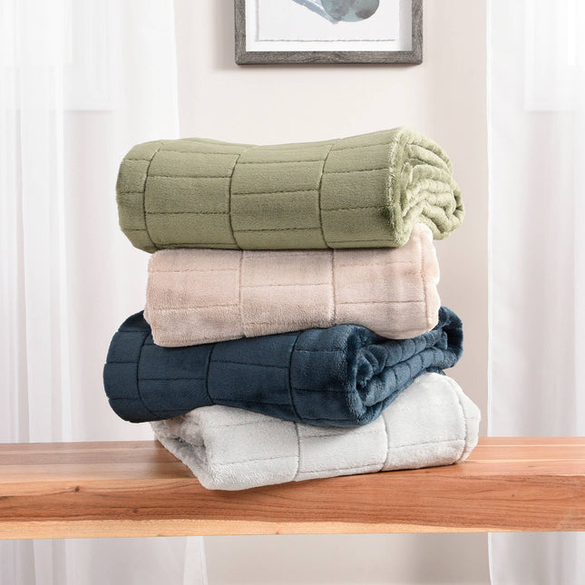 Cozy Textured Blankets (50" x 60")