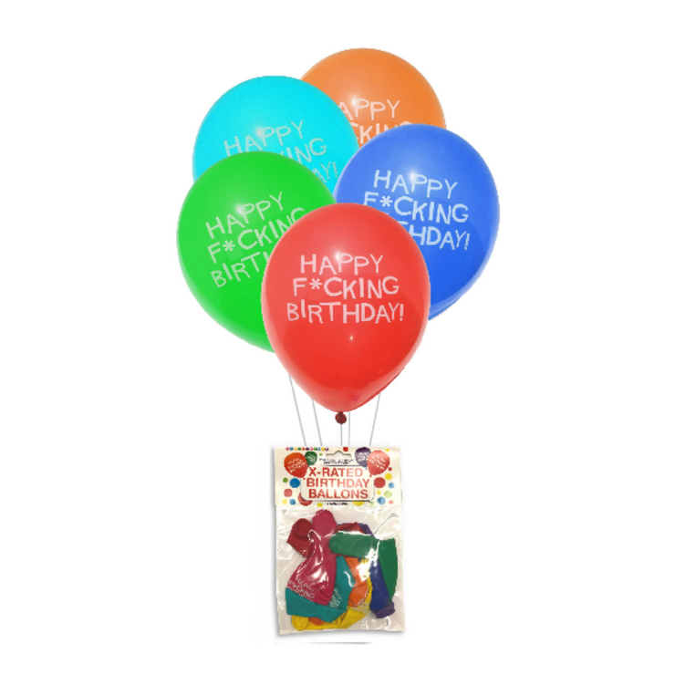 Happy F*cking Birthday | Balloons (pack of 8)