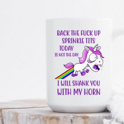Back The Fuck Up Sprinkle Tits...