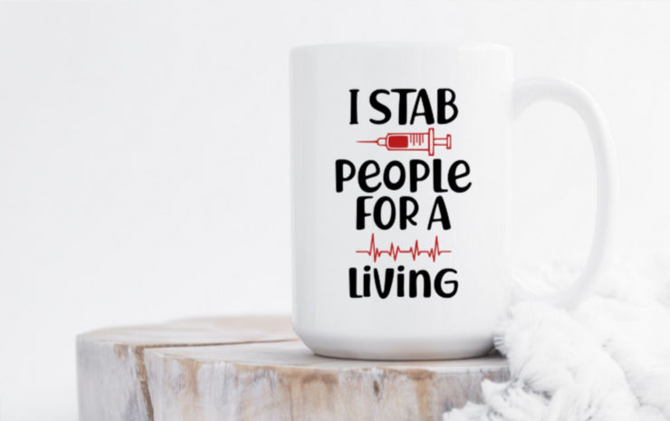 I stab people for a living